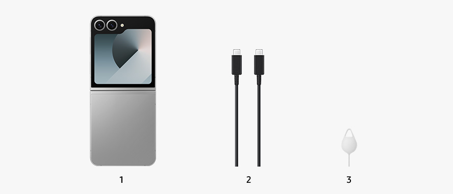 Contenu du coffret Gris