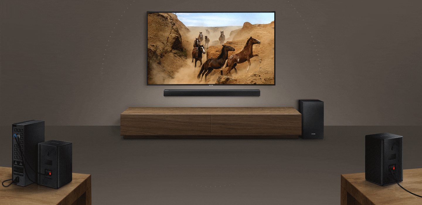 Forberedt til Wireless Surround
