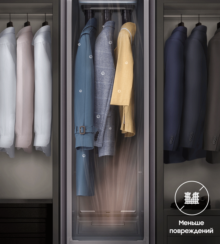 Gently dry clothes at a low temperature