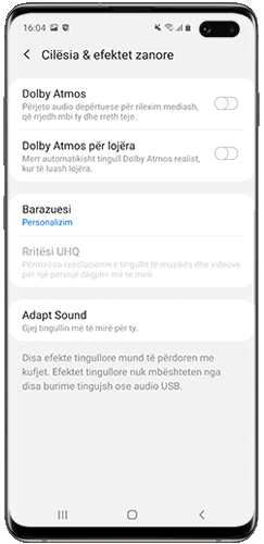Kaloni tek Dolby Atmos
