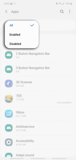 Select Disabled