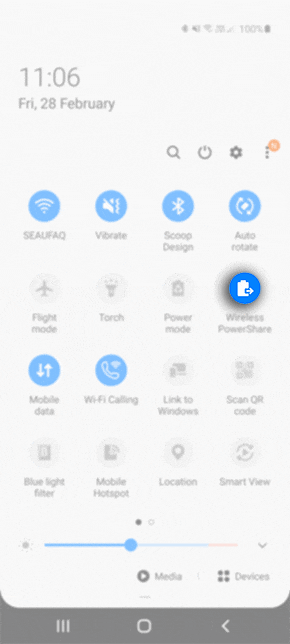enable Wireless Powershare