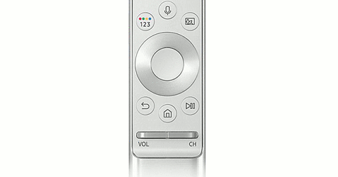 Aufrufen des Home-Bildschirms bei einem Samsung Smart TV