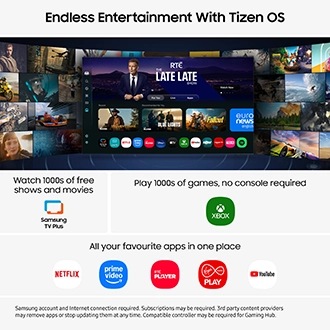 32" Full HD F6000 Smart TV (2025) Black