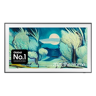 50” The Frame QLED 4K Vision AI Smart TV (2025) Black