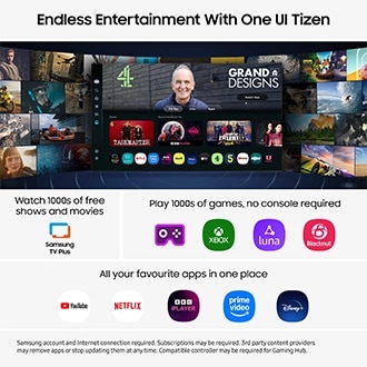 50” The Frame QLED 4K Vision AI Smart TV (2025) Black