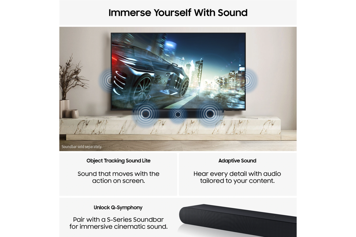 50" QLED Q7F 4K Vision AI Smart TV (2025) Black