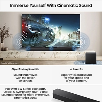 55" Neo QLED QN73F 4K Vision AI Smart TV (2025) Black