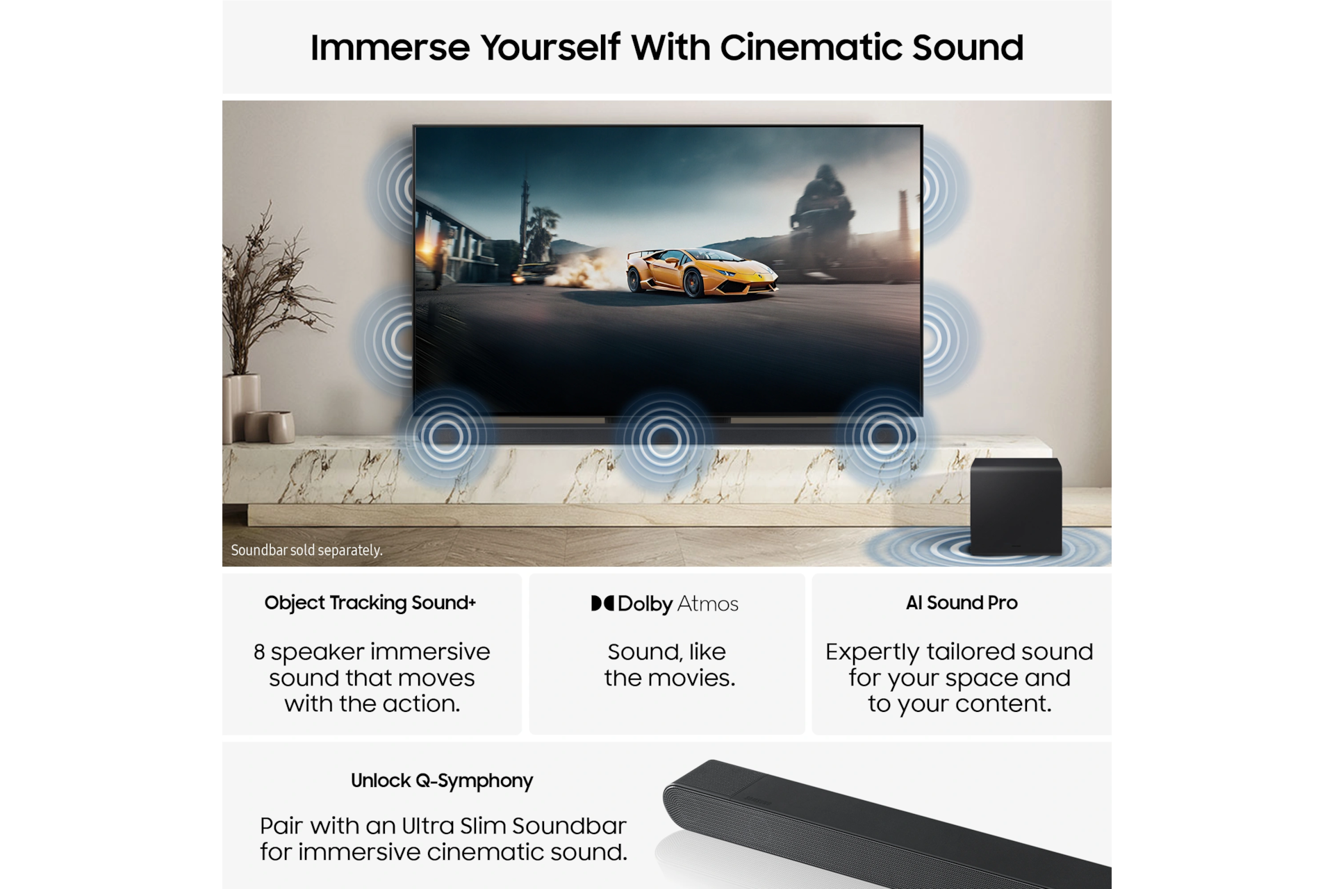 55" OLED S95F  4K  Vision AI Smart TV (2025) Black