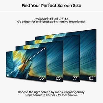 55" OLED S95F  4K  Vision AI Smart TV (2025) Black