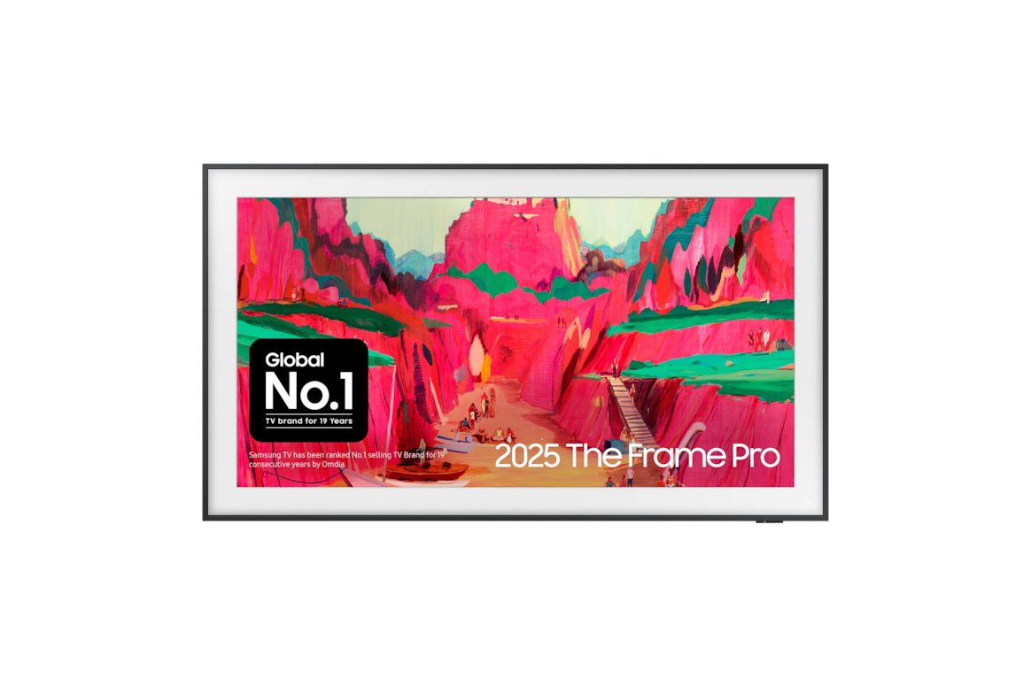 65" The Frame Pro Neo QLED 4K Vision AI Smart TV (2025) Black
