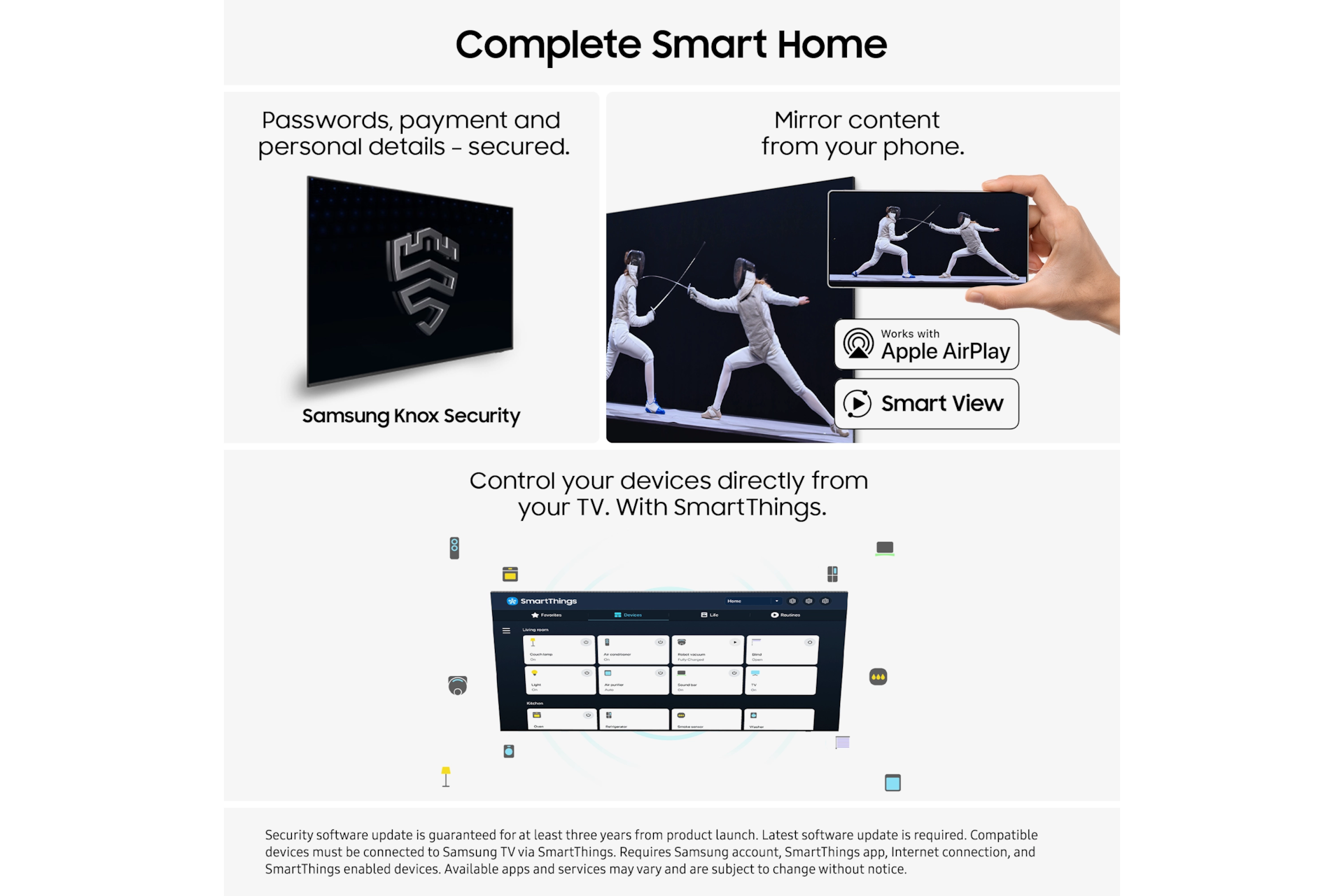 65" QLED Q7F 4K Vision AI Smart TV (2025) Black