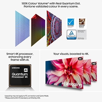 75" QLED Q7F2 4K Vision AI Smart TV (2025) Black