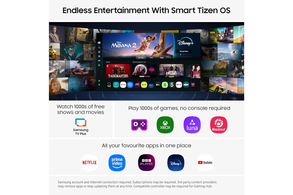 75" Neo QLED QN90F 4K Vision AI Smart TV (2025) Black