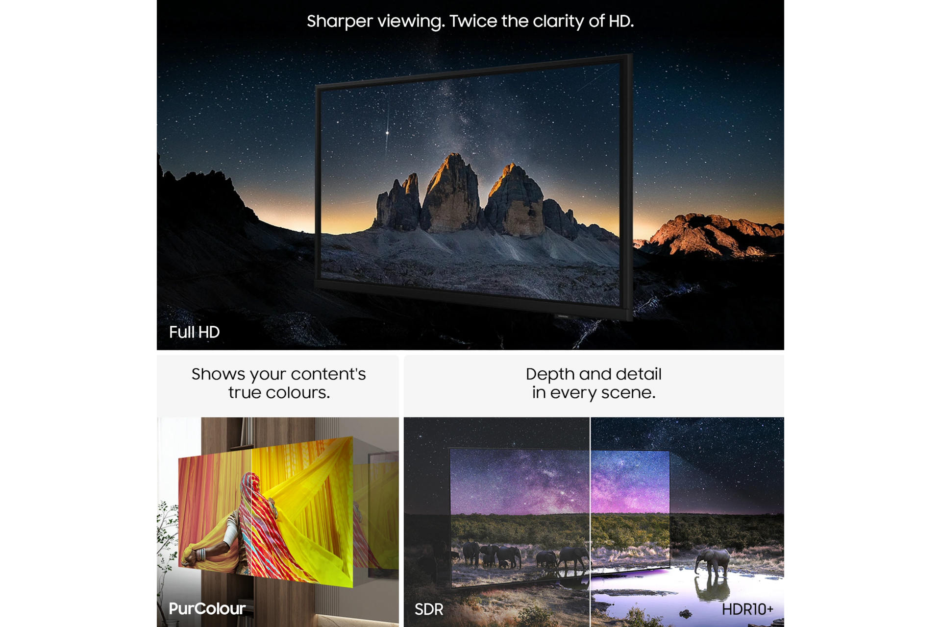 24" Full HD F6000 Smart TV (2025) Black