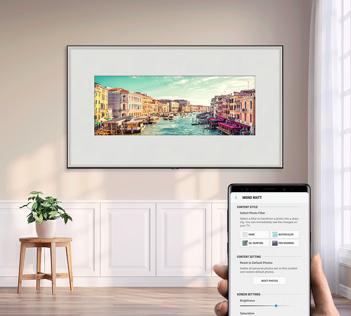 Background setting