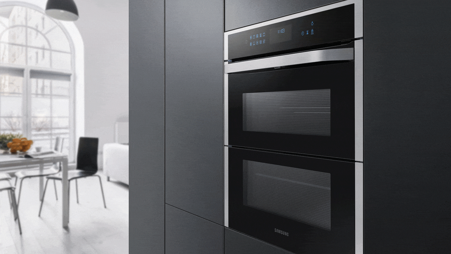 One flexible door. Opens two ways.