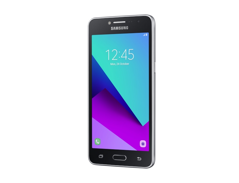 Smartphone Samsung Galaxy J2 Prime TV - 16GB 2016 Frente Preto Perspectiva Direita SM-G532MZKCZTO 