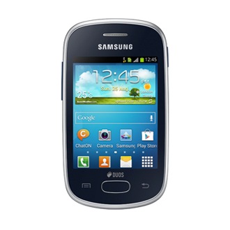 GT-S5282 أمامي أسود