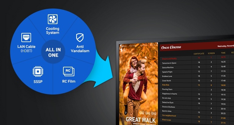 Simplify outdoor signage with an all-in-one solution 