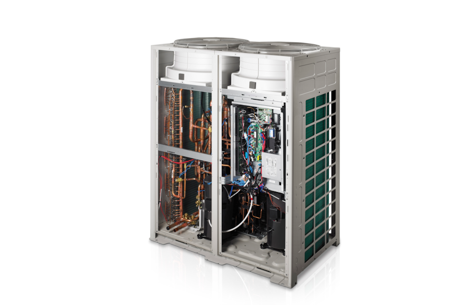 AM180HXVCNH 18HP DVM S Heat Pump AM180HXVCNH/ID Side Open White