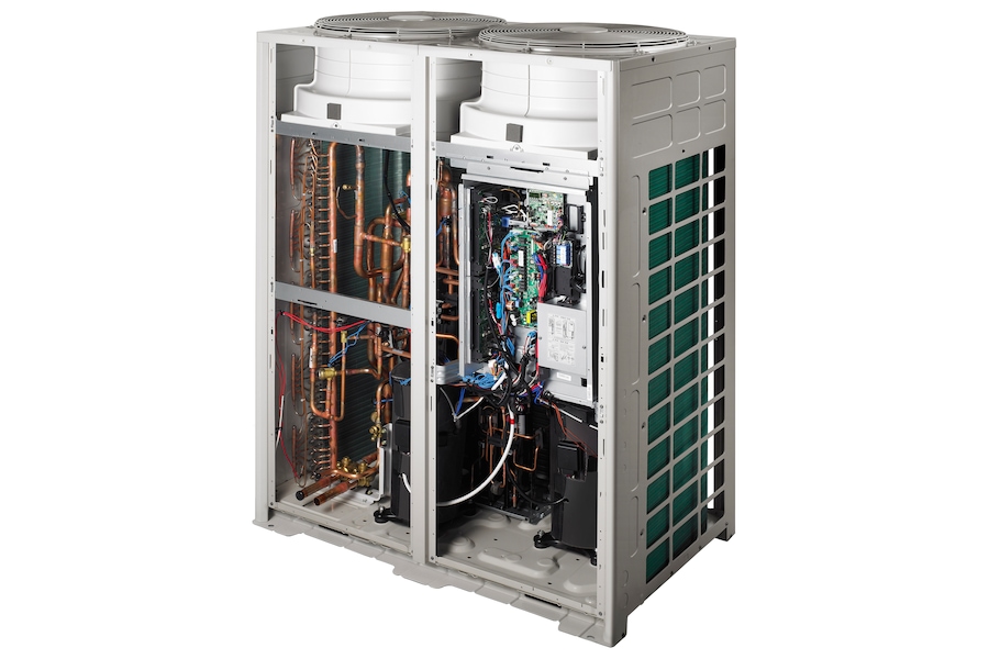 AM200HXVCNH/ID 20HP DVM S Heat Pump AM200HXVCNH/ID Side Open White