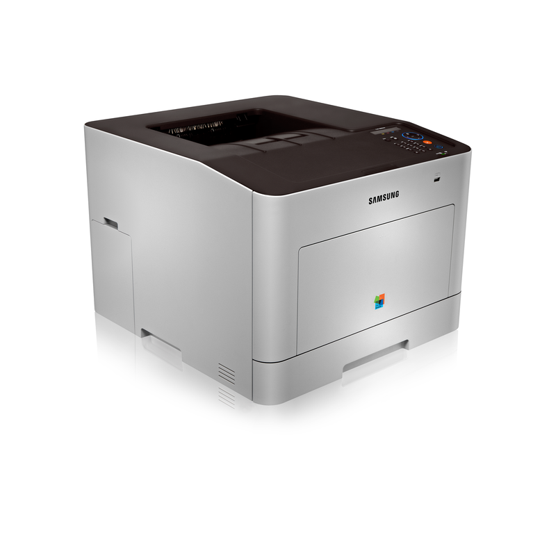CLP-680DW  Color Laser  (24 / 24 ppm) 680DW Left Angle Silver