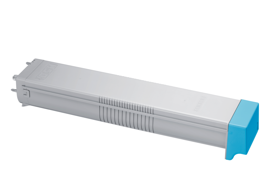 CLT-C6072S - Cyan Toner Cartridge C6072S Right Angle Silver