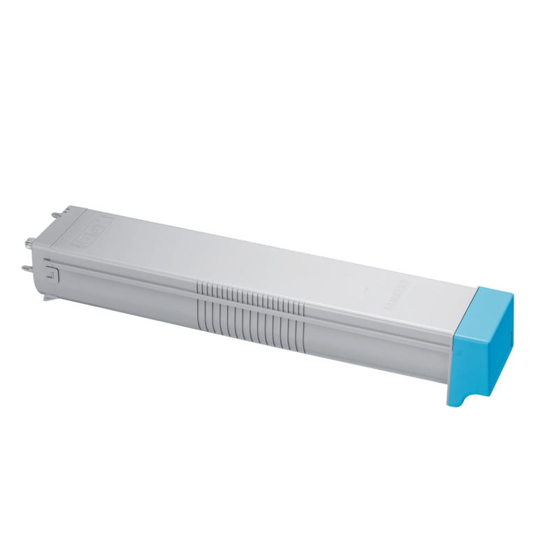 CLT-C6072S - Cyan Toner Cartridge C6072S Right Angle Silver