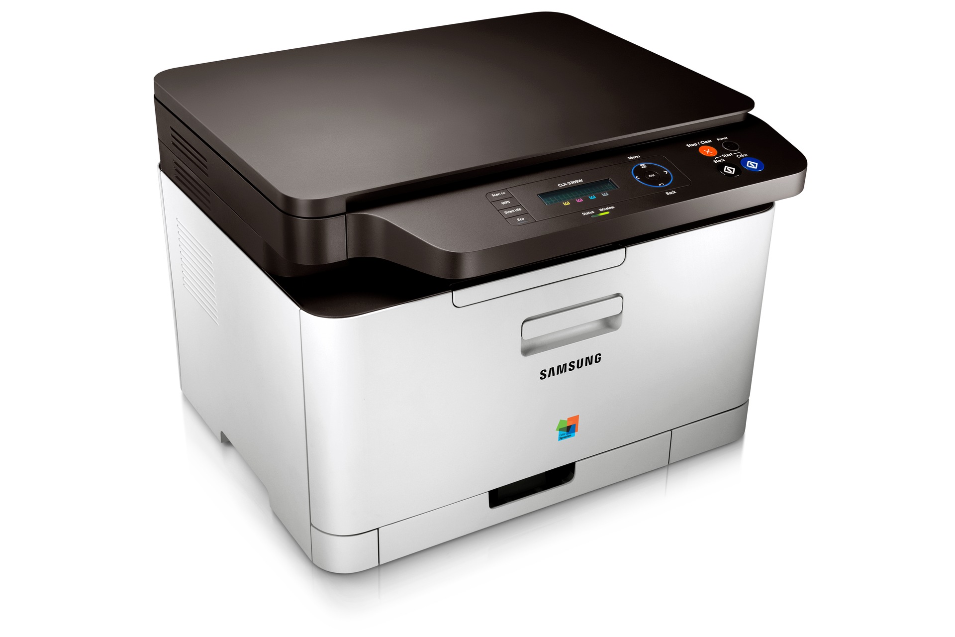 CLX-3305W 4 Left Angle White