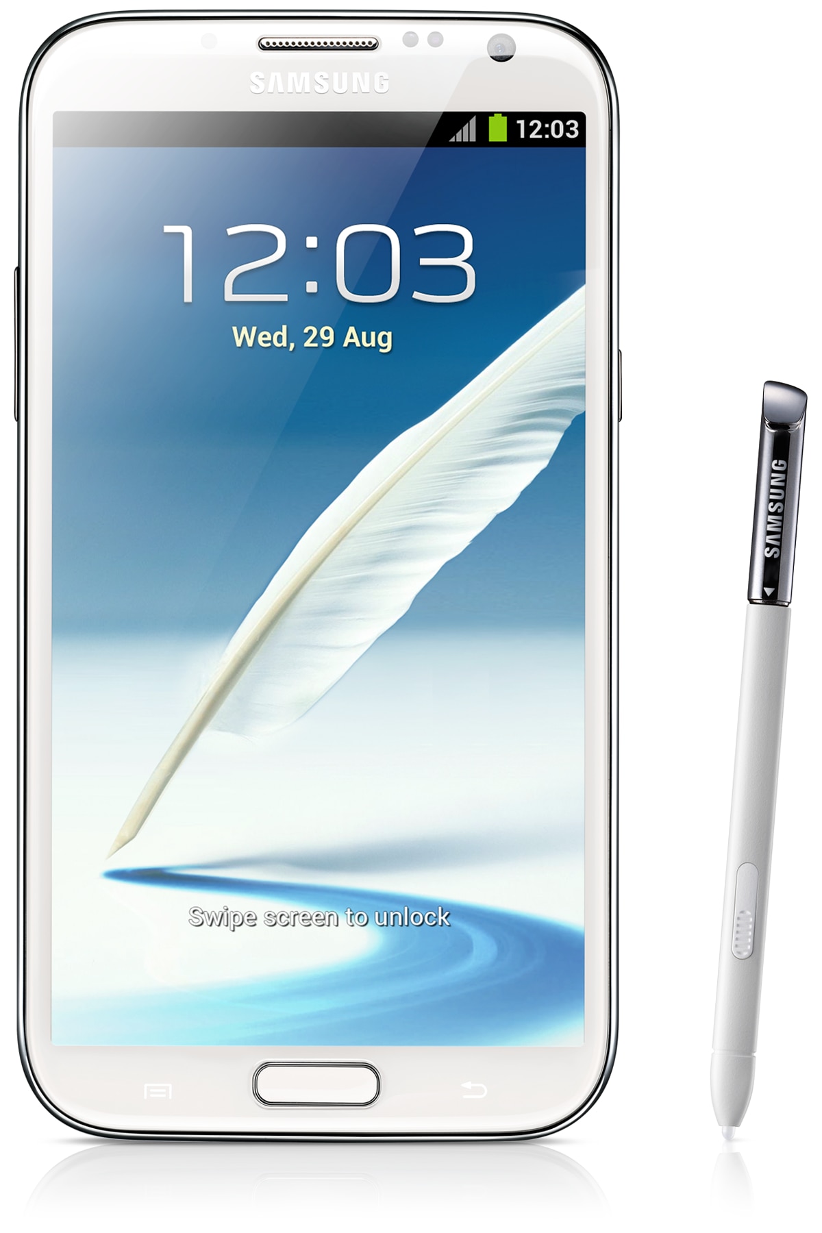 تعريب حصري  لجوال    Samsung Galaxy Note II GT-N7100 Ae_GT-N7100RWDXSG_001_Front_white?$L2-Gallery$
