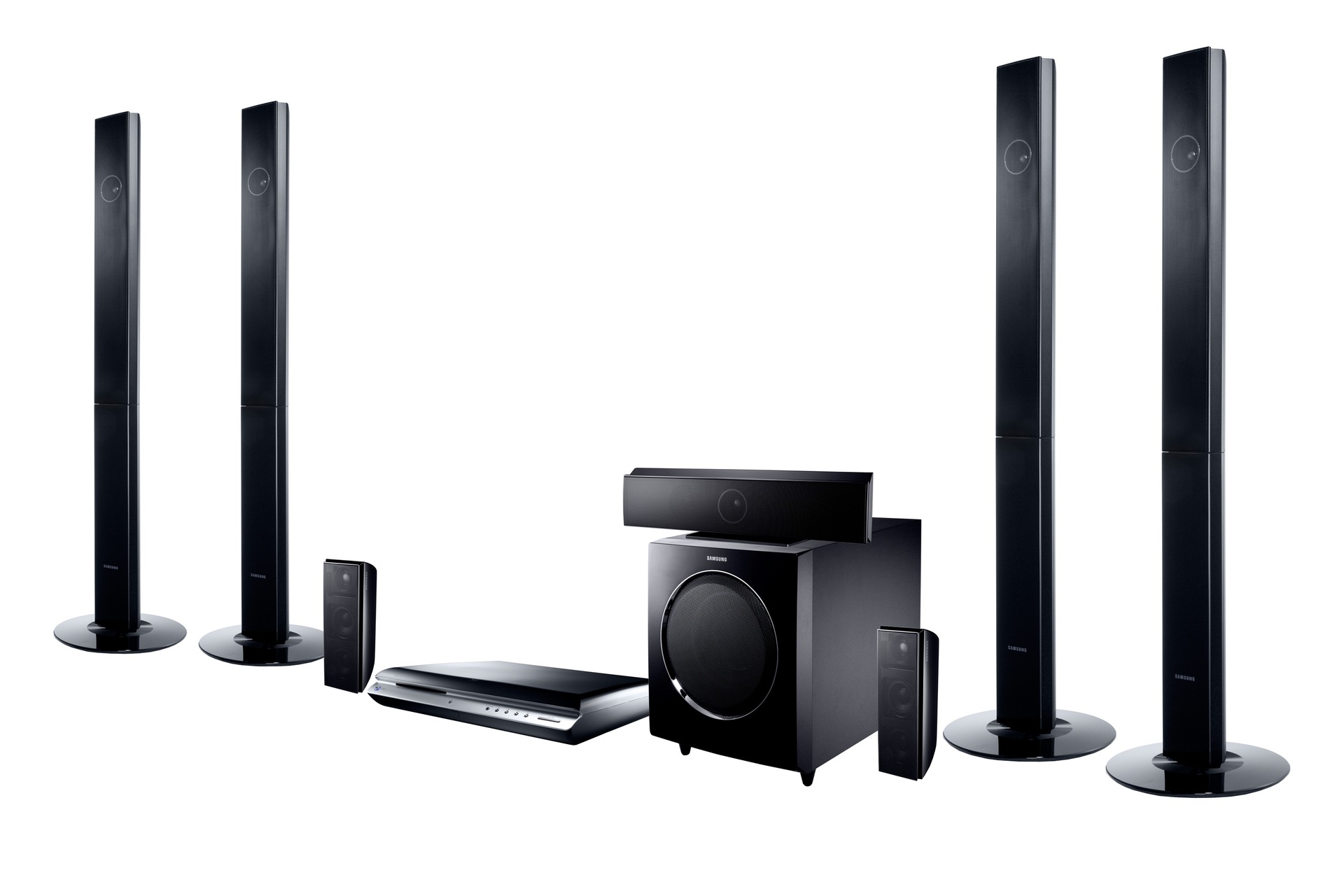 Samsung home theatre system htbd2 7.1 channel headset, best home