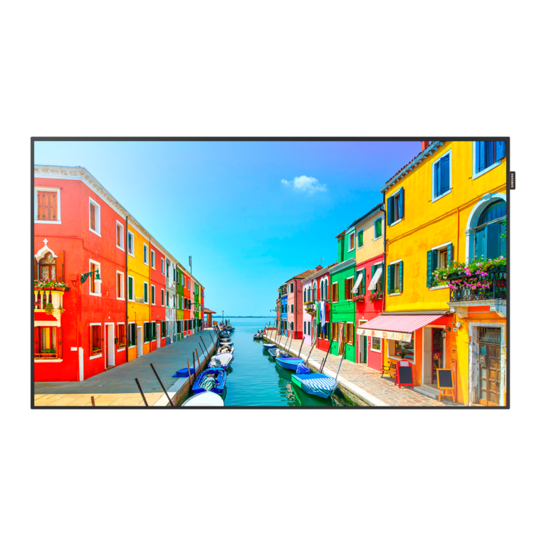 OMD-W Series 46” High Brightness Display W Front Black