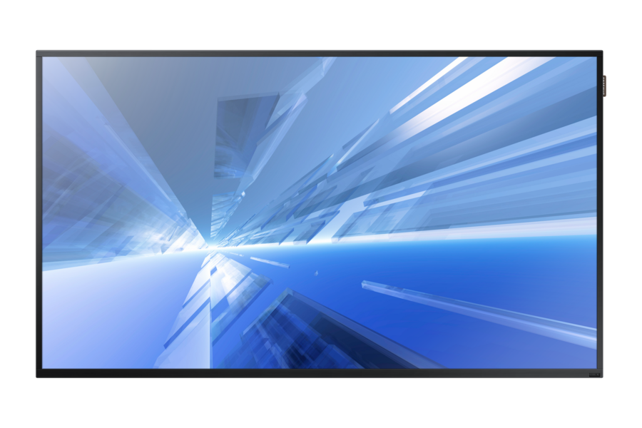 DH-E Series 48 Slim Direct-Lit LED Display DH48E Front Black