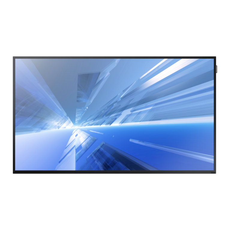 DH-E Series 48 Slim Direct-Lit LED Display DH48E Front Black