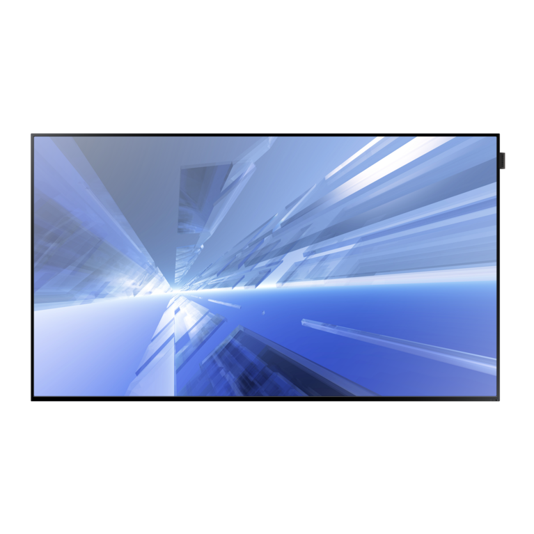 55 Full HD D-LED Monitor with Built-in media player and Software DB55D Front Black