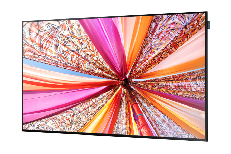 55 24 / 7 Full HD D-LED Monitor with Built-in media player and Software DM55D R Perspective Black