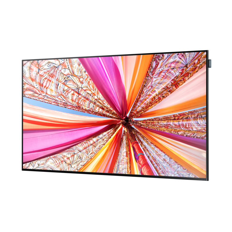 55 24 / 7 Full HD D-LED Monitor with Built-in media player and Software DM55D R Perspective Black