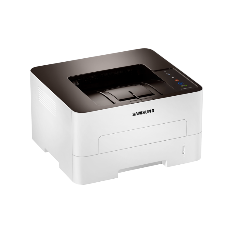 Xpress M2825ND Black & White Laser Printer (28 ppm) M2825ND Left Angle White