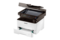 Xpress M2875FD Black & White Multifunction Printer (28 ppm) M2875FD Right Angle Open White