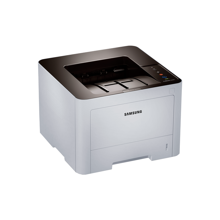 ProXpress SL-M3320ND Mono Printer (33 ppm) M3320ND Left Angle Grey
