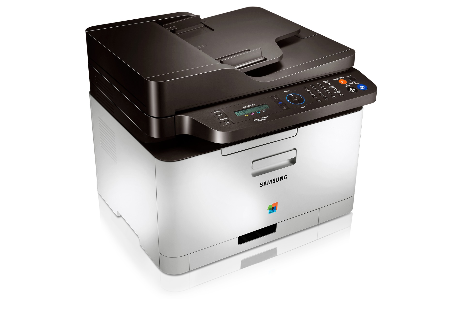 CLX-3305FW 3 Left angle White