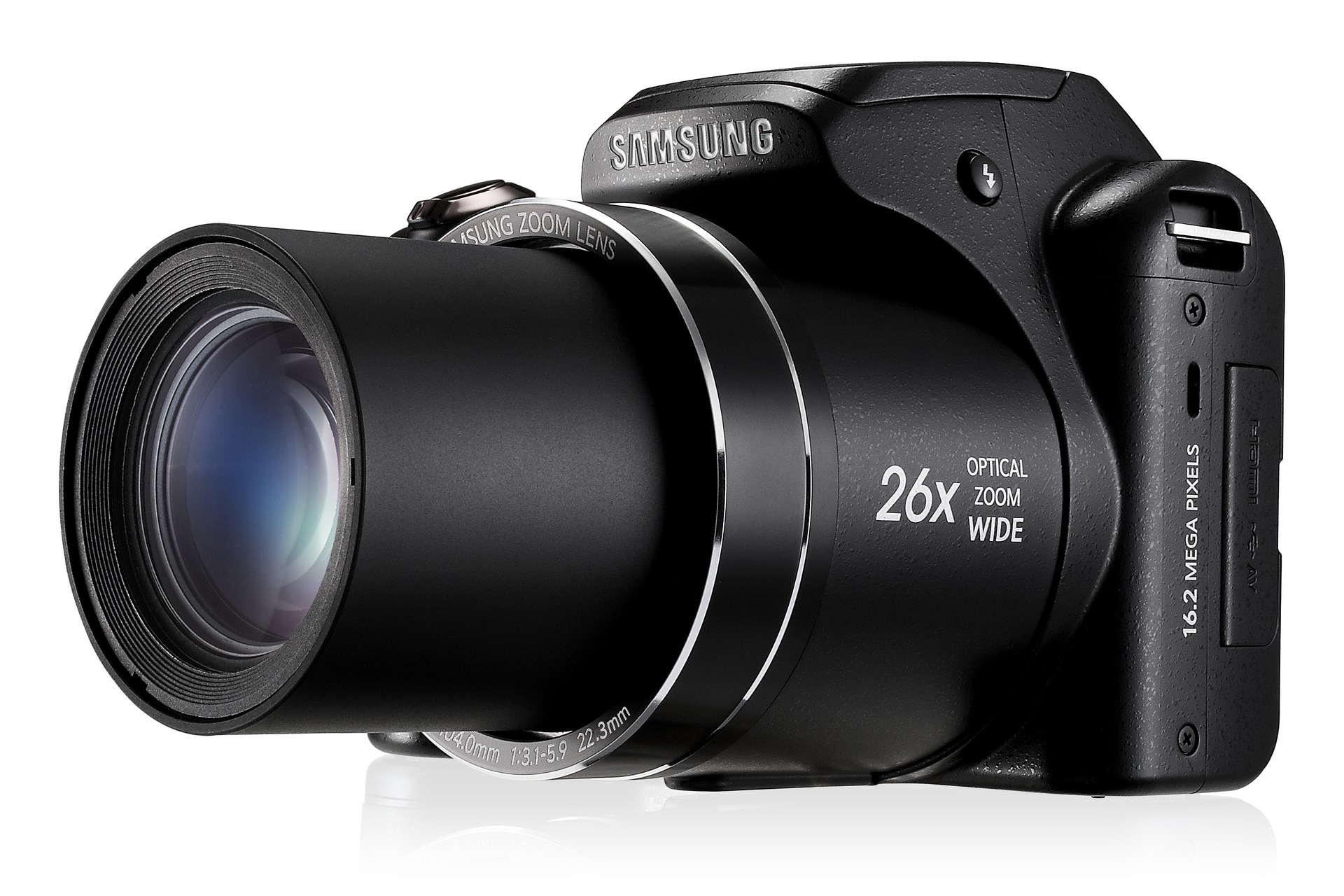SAMSUNG WB100 Right Angle Black