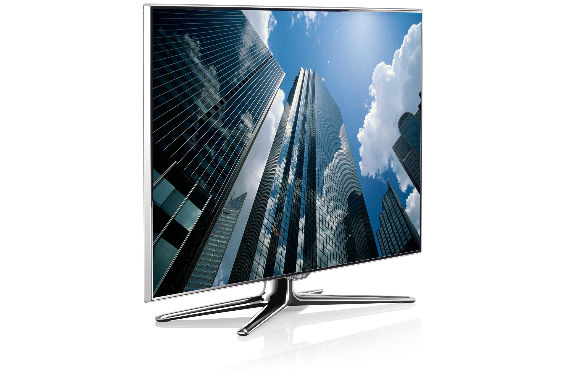 UA55ES7100R 9 Left Angle silver
