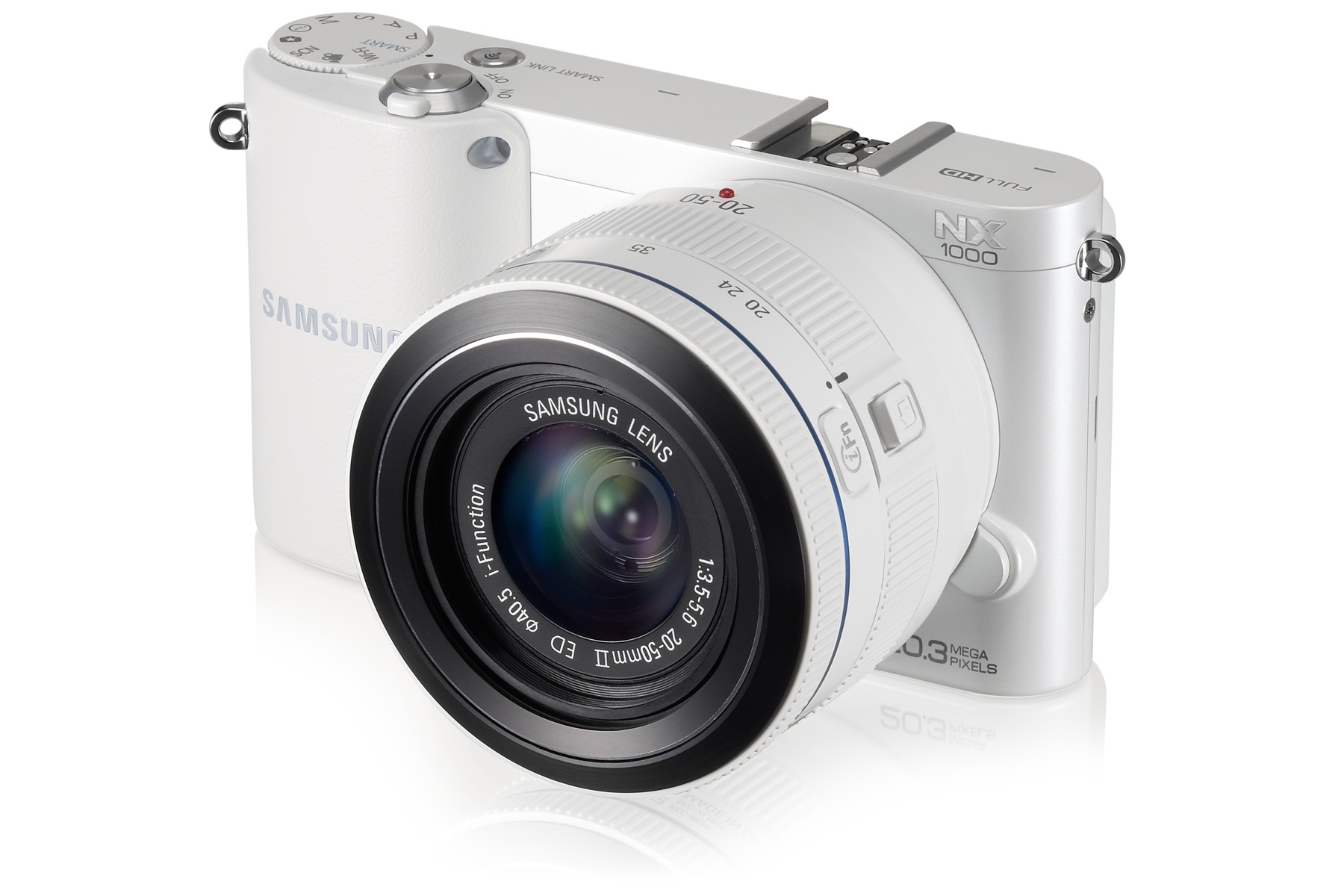 NX1000 3 Ângulo Direito Branco