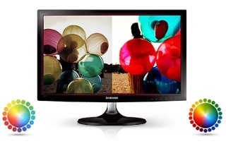 Samsung S22C150N Full HD LCD Monitor - 16:9 - Shiny Black