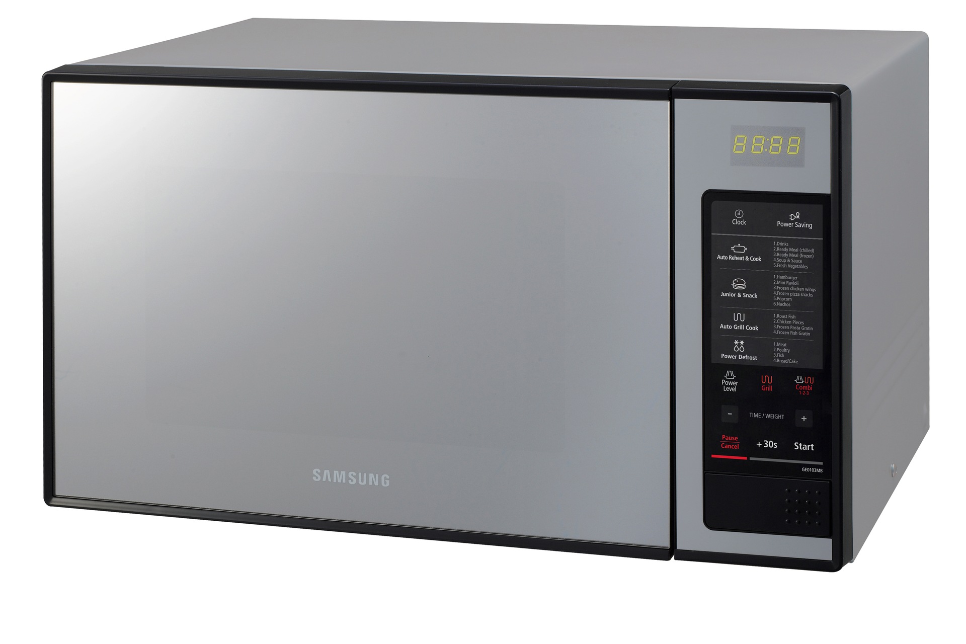 MIRROR Grill MWO with Black Glass mirror, 28 L GE0103MB/XFA Samsung Africa