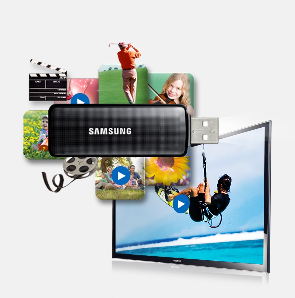 Regardez des films à partir de votre stockage USB