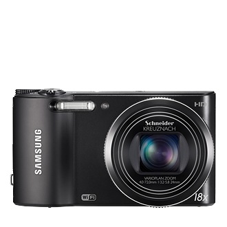 SAMSUNG WB150F Parte delantera Negro