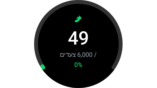מסך אריח צעדים.